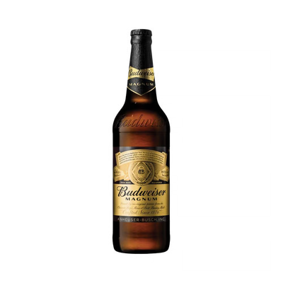 Budweiser Magnum Strong Beer Bottle