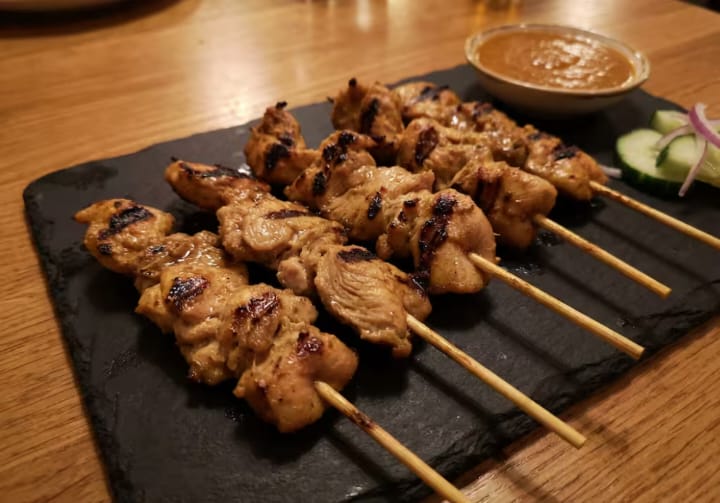 Thai Inspired Chicken Satay